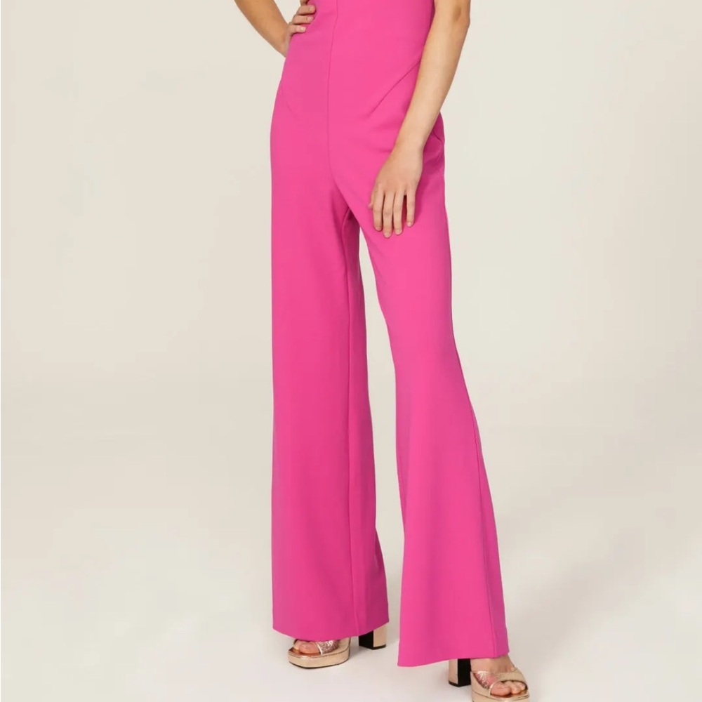Elegant Pink Sleeveless Romper